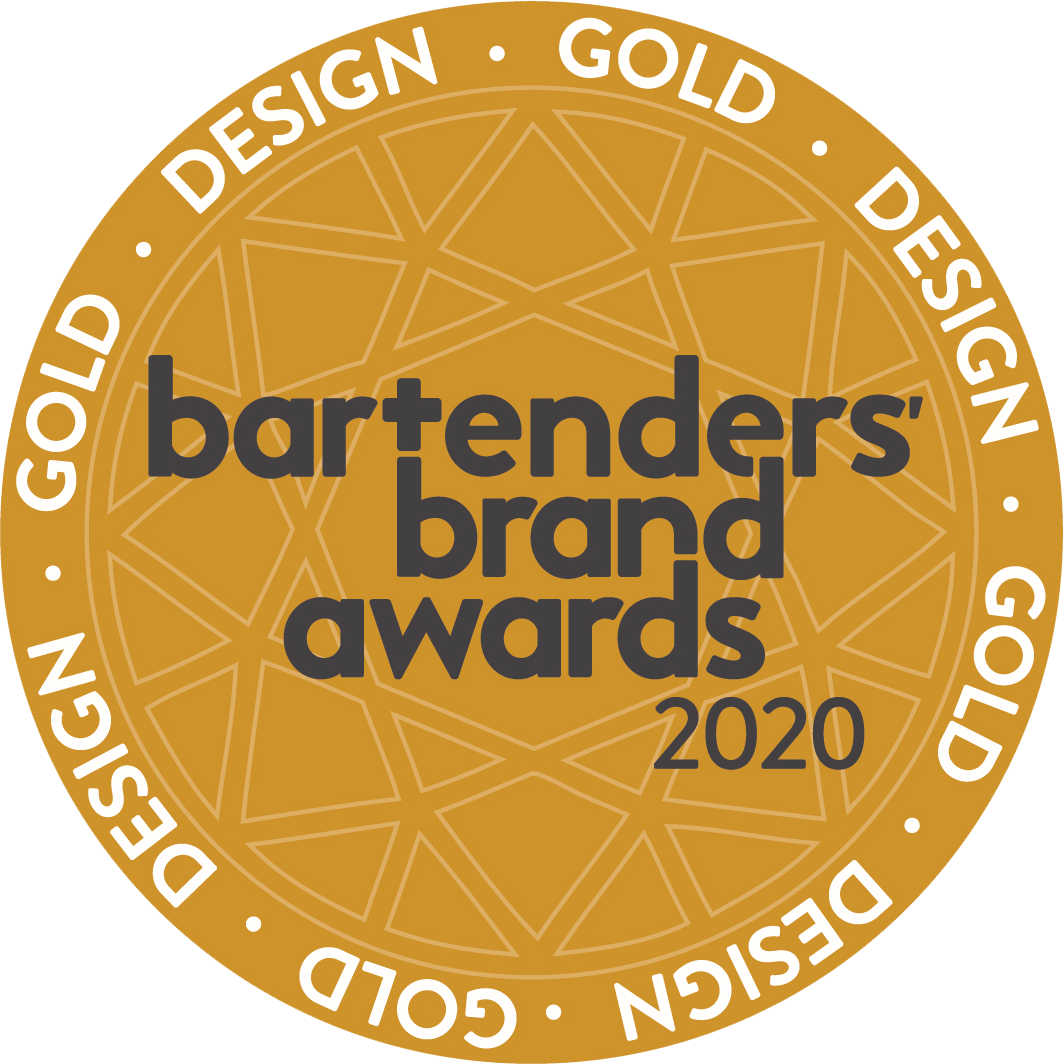 Bartenders Brand Awards 2020 Gold design medal