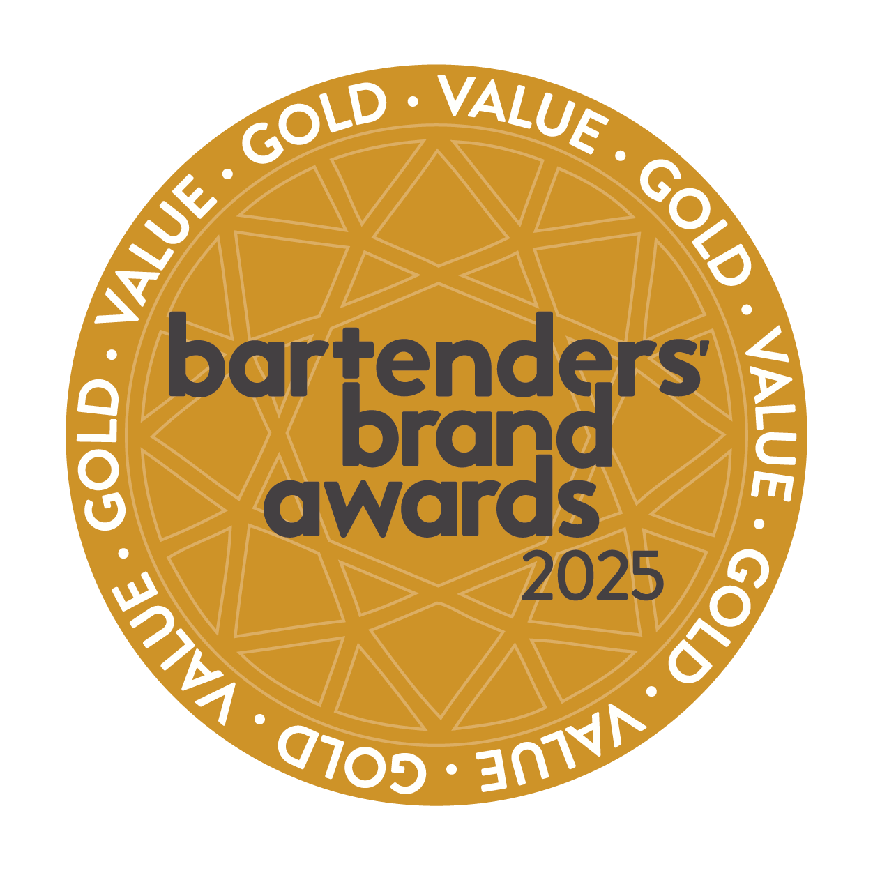 Bartenders Brand Awards 2025 for Value Gold medal