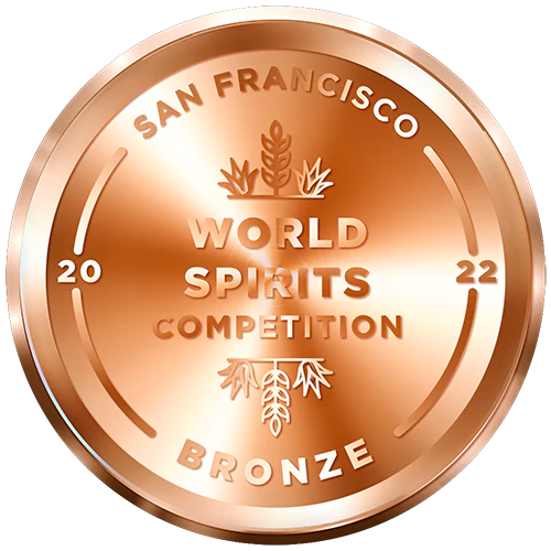 San Francisco World Spirits Competition 2022 Bronze medal