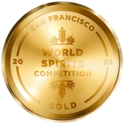 San Francisco World Spirits Competition 2022 Gold medal